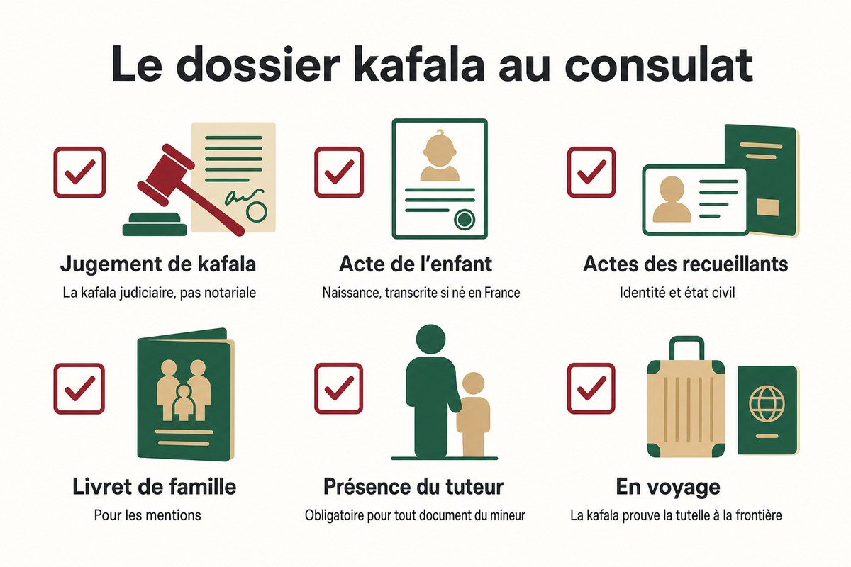 Le dossier kafala au consulat