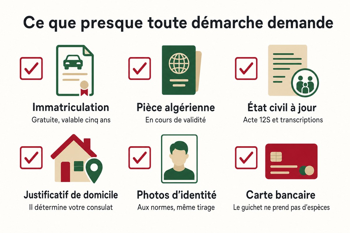 Ce que presque toute démarche demande