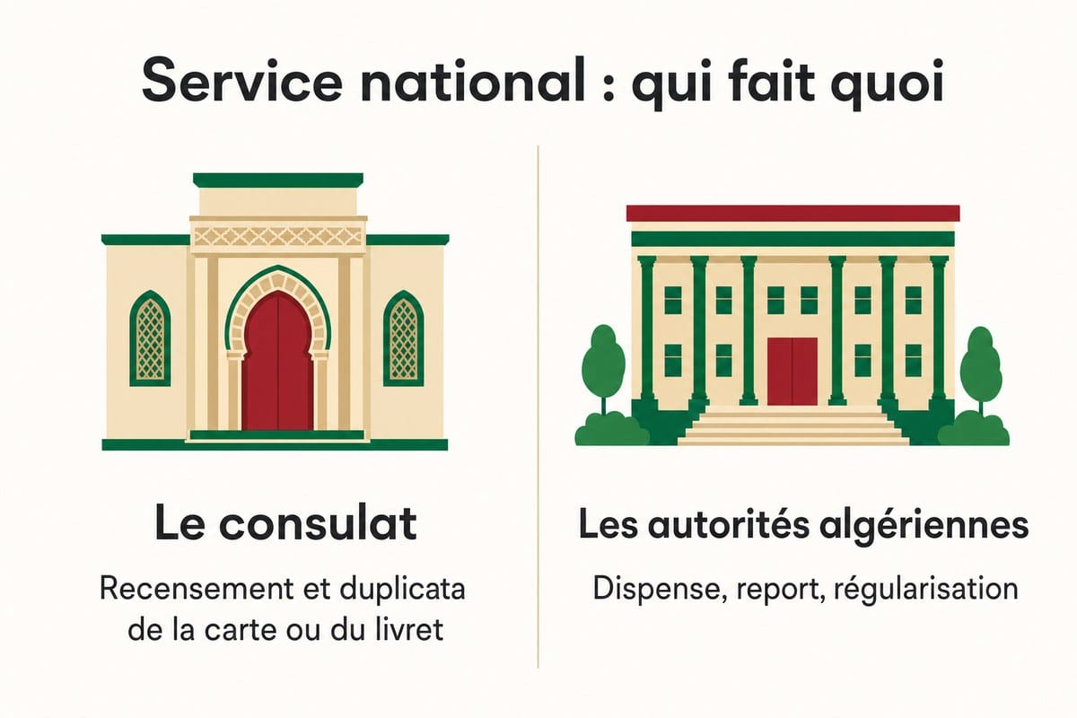Service national : qui fait quoi
